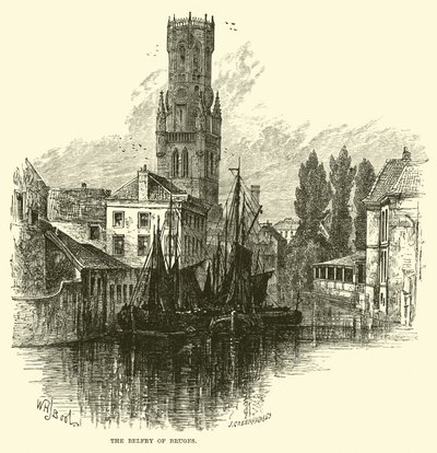 Het Belfort van Brugge door English School