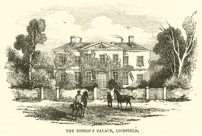 Het bisschoppelijk paleis, Lichfield door English School