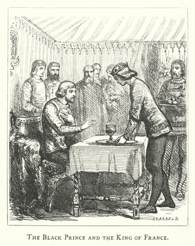 De Zwarte Prins en de Koning van Frankrijk door English School