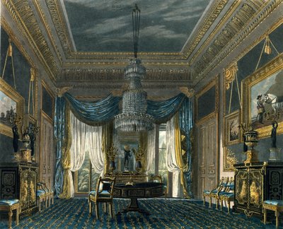 De blauwe fluwelen kamer, Carlton House door English School