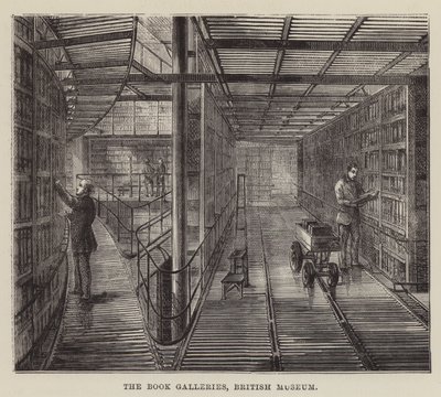 De Boekengalerijen, British Museum door English School
