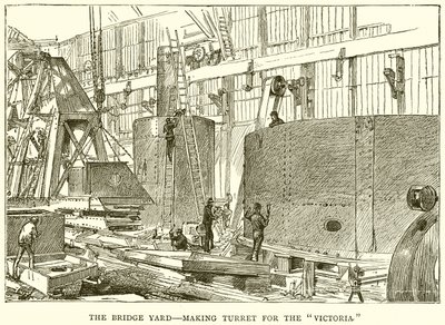 De brugwerf - Toren maken voor de Victoria door English School