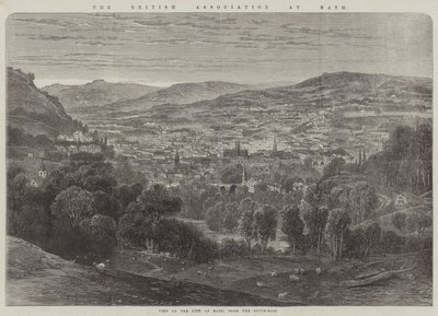 De Britse Vereniging in Bath, Uitzicht op de Stad Bath vanuit het Zuidoosten door English School