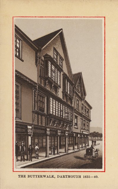 The Butterwalk, Dartmouth door English School