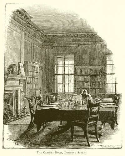 De kabinetskamer, Downing Street door English School