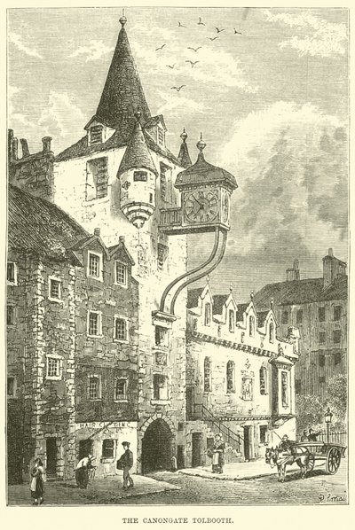 De Canongate Tolbooth door English School