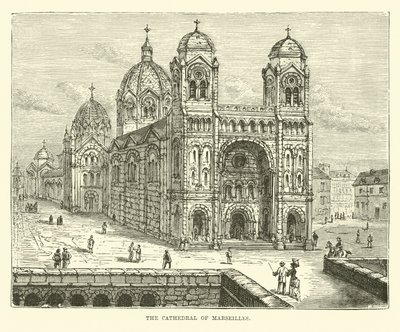 De Kathedraal van Marseille door English School