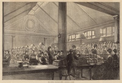 Het Centrale Telegraafkantoor: Instrumentengalerij door English School