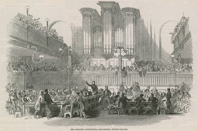 De Chartist conventie door English School