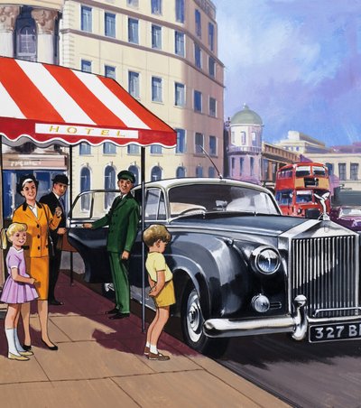 De chauffeur door English School