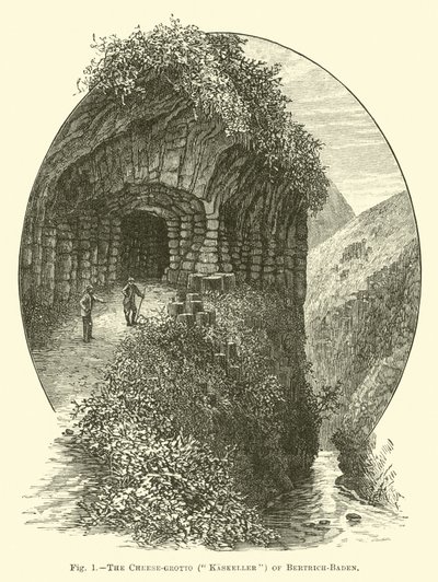 De kaasgrot (Kaskeller) van Bertrich-Baden door English School