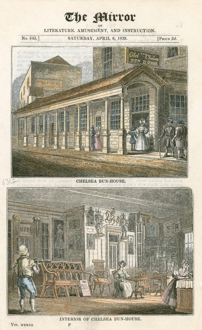 Het Chelsea Bun-House door English School