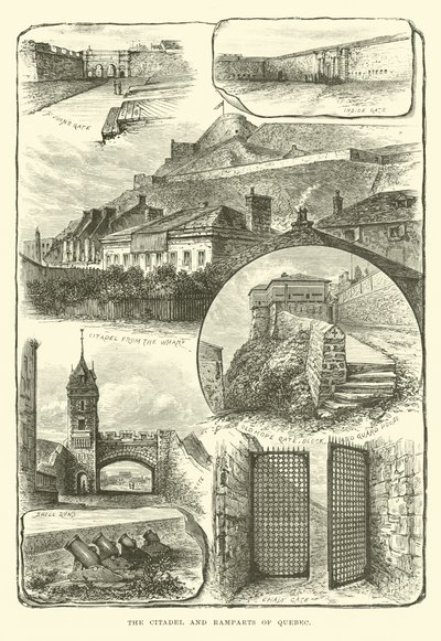De Citadel en Wallen van Quebec door English School
