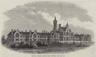 Het Stedelijk Krankzinnigengesticht, nabij Dartford door English School