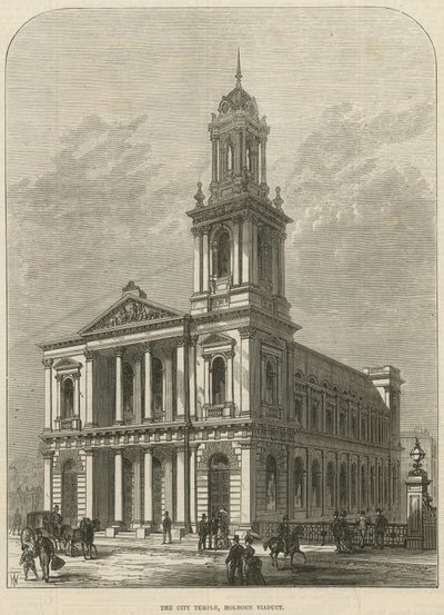 De City Temple, Holborn Viaduct door English School