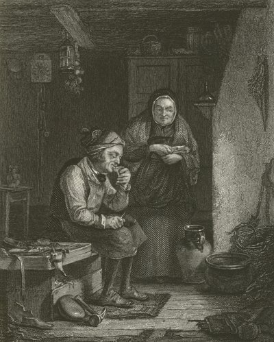 De schoenmaker van Duddingston door English School