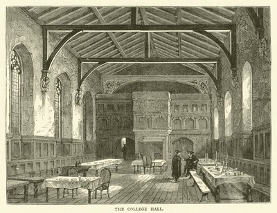 De collegezaal door English School