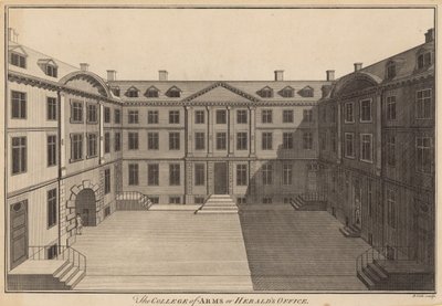 Het College of Arms of Heralds Office door English School