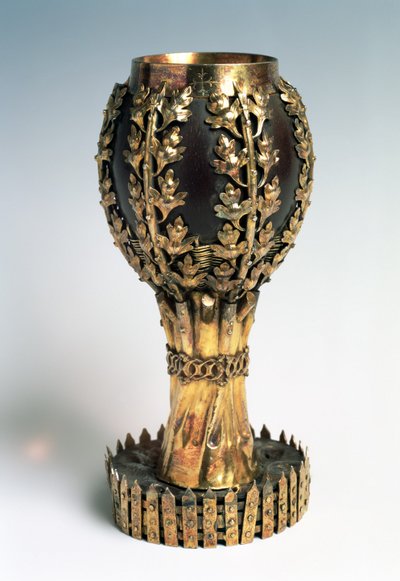 De Columbus, of Pallisade Cup, 1492 door English School