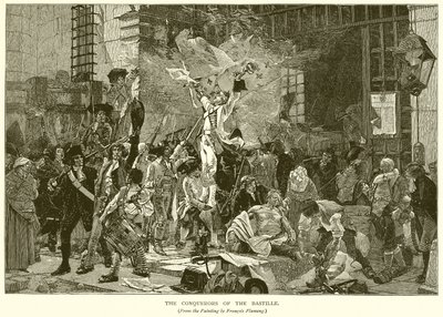 De Veroveraars van de Bastille door English School
