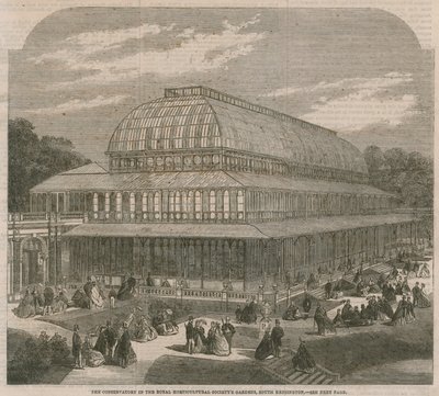 De kas in de Royal Horticultural Society