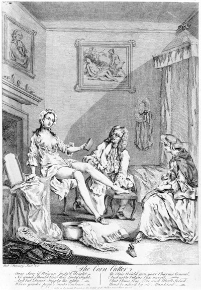 De Eeltknipper door Bob Funney, 1735-1765 door English School