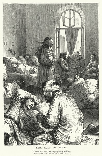 De Kosten van Oorlog (gravure) door English School