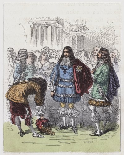 Het Hof van Karel II door English School