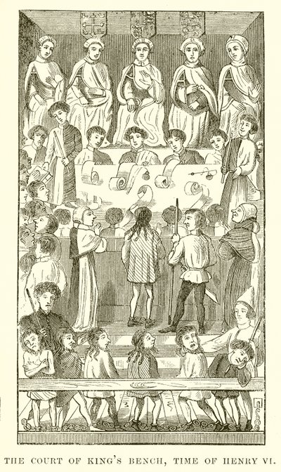 Het hof van de koningen, tijd van Hendrik VI door English School