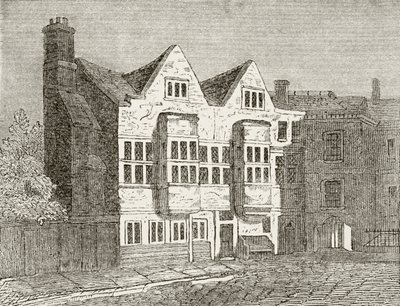 Het Hof van Star Chamber, Westminster, uit 