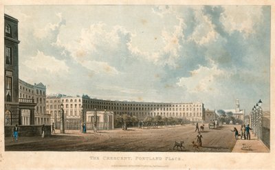 De Crescent, Portland Place, Londen door English School