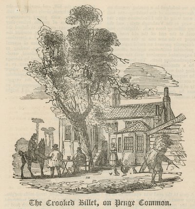 The Crooked Billet op Penge Common, Londen door English School