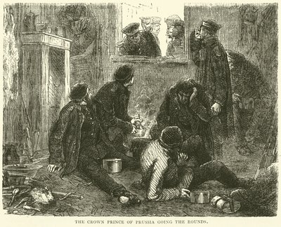 De kroonprins van Pruisen maakt de ronde, november 1870 door English School