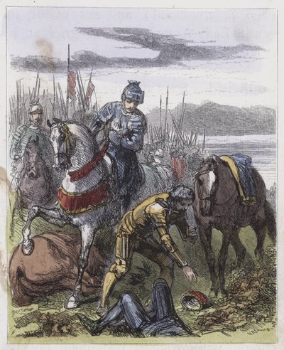 De Kroon van Richard III, gevonden op Bosworth Field door English School