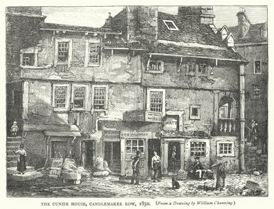 Het Cunzie Huis, Candlemaker Row door English School