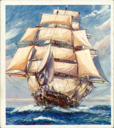 De "Cutty Sark" door English School