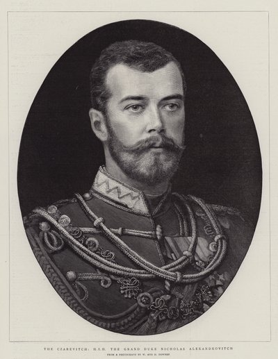 De Tsarevitsj, ZKH de Groothertog Nicolaas Alexandrovitsj door English School