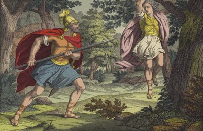 De dood van Absalom door English School