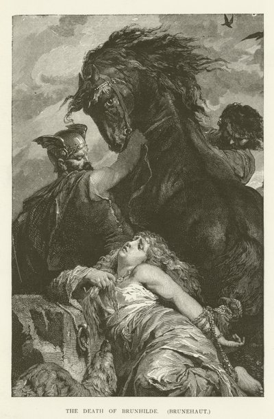 De dood van Brunhilde door English School