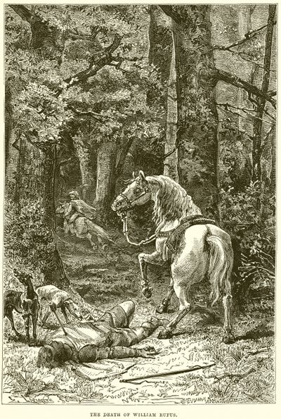 De Dood van Willem Rufus door English School