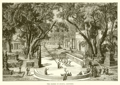 De Dromos in Sparta (gerestaureerd) door English School
