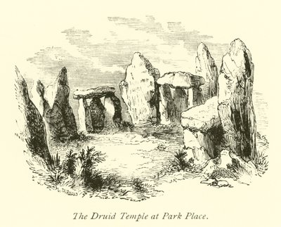 De Druïdentempel bij Park Place door English School