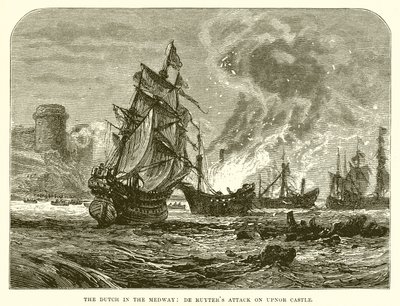 De Nederlanders in de Medway: De aanval van De Ruyter op kasteel Upnor door English School