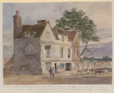 Het Earl Grey café in Lower Chelsea door English School