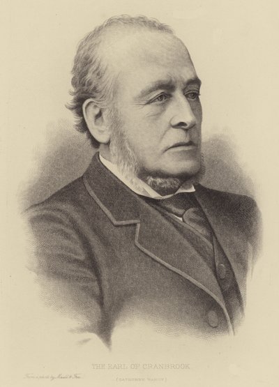 De Graaf van Cranbrook, Gathorne Hardy door English School