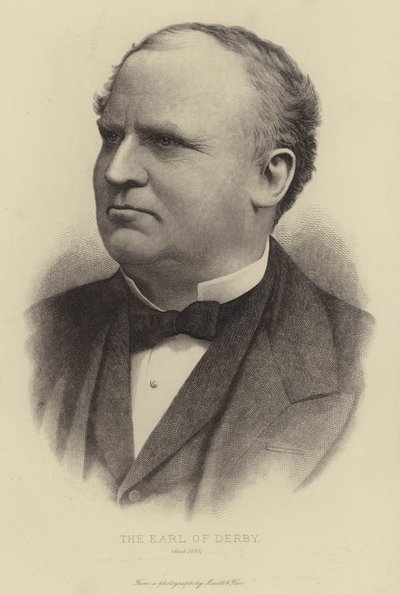 De Graaf van Derby, overleden 1893 door English School