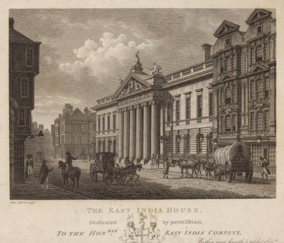 Het East India House door English School