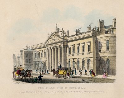 Het East India House door English School