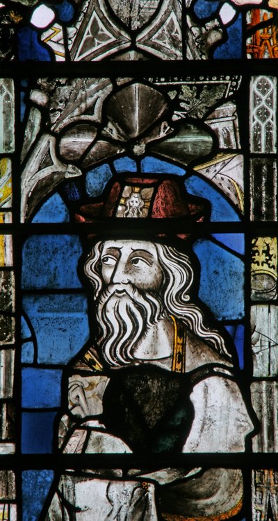 Het oostelijke raam (Ew) met een samengesteld figuur door English School