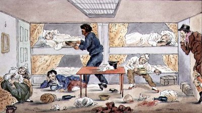 De Effecten van Zeeziekte, c.1825 door English School